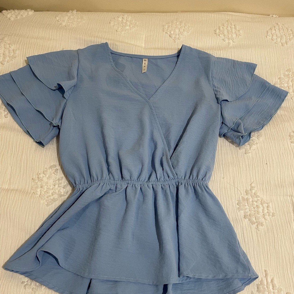 Light Blue Top